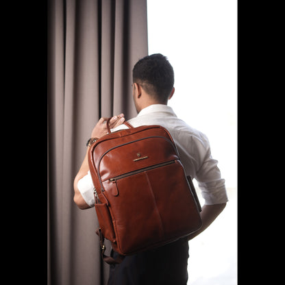 Trekker Tan Backpack