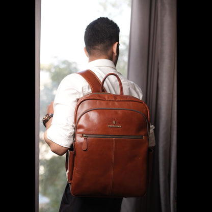 Trekker Tan Backpack