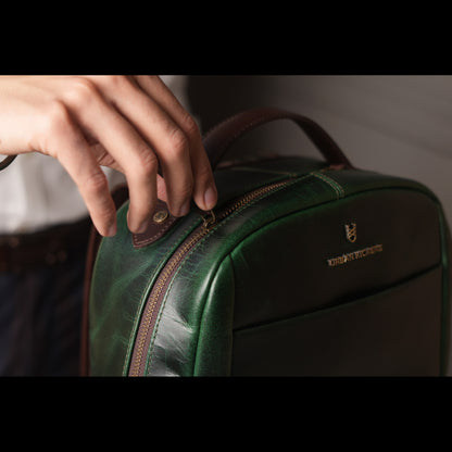 Metropolitan Voyager Greenish-Brown Backpack