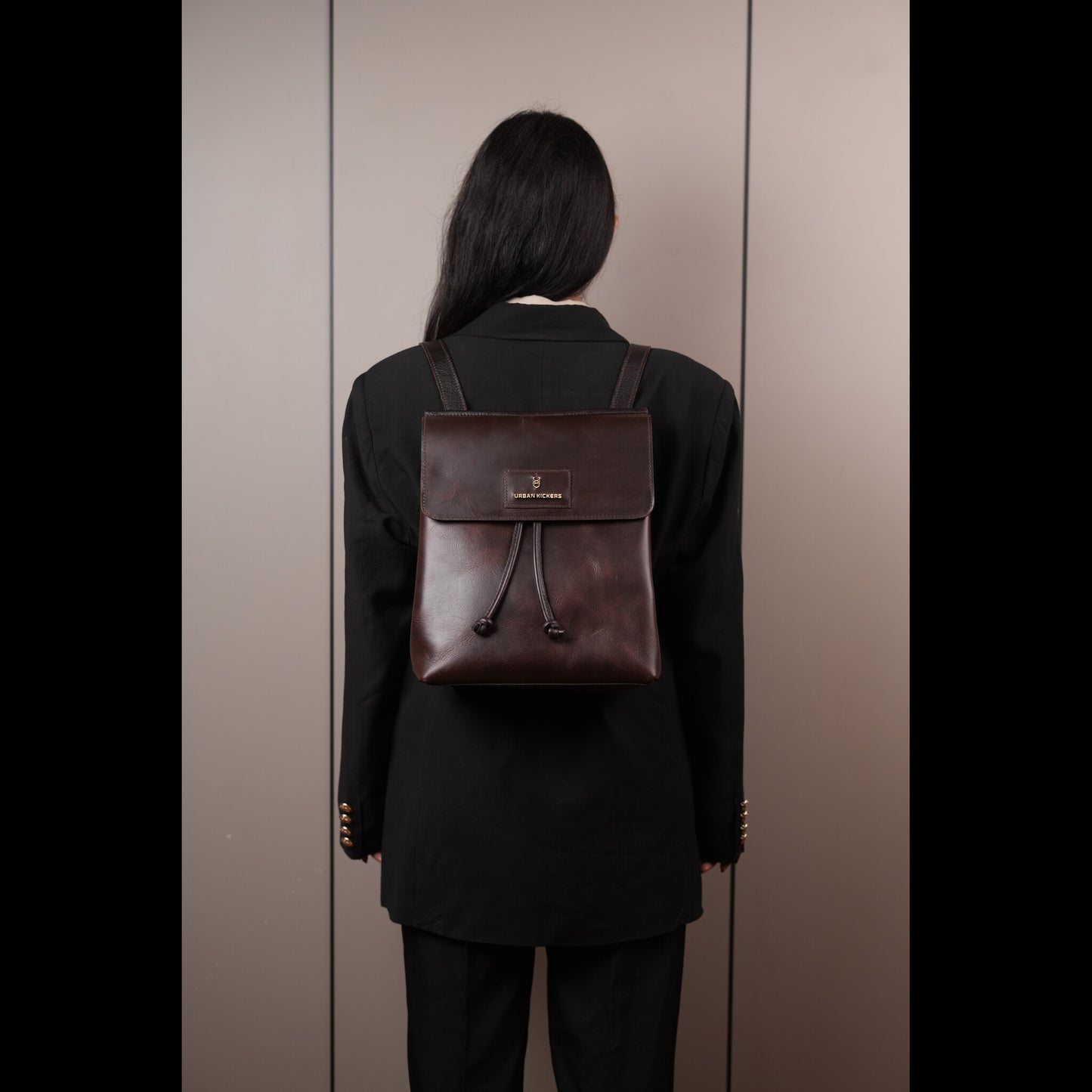 Grace Brown Backpack