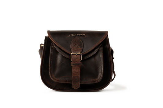 Urban Chic Brown Satchel Bag