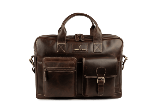 Sleek Guard Brown Laptop Bag