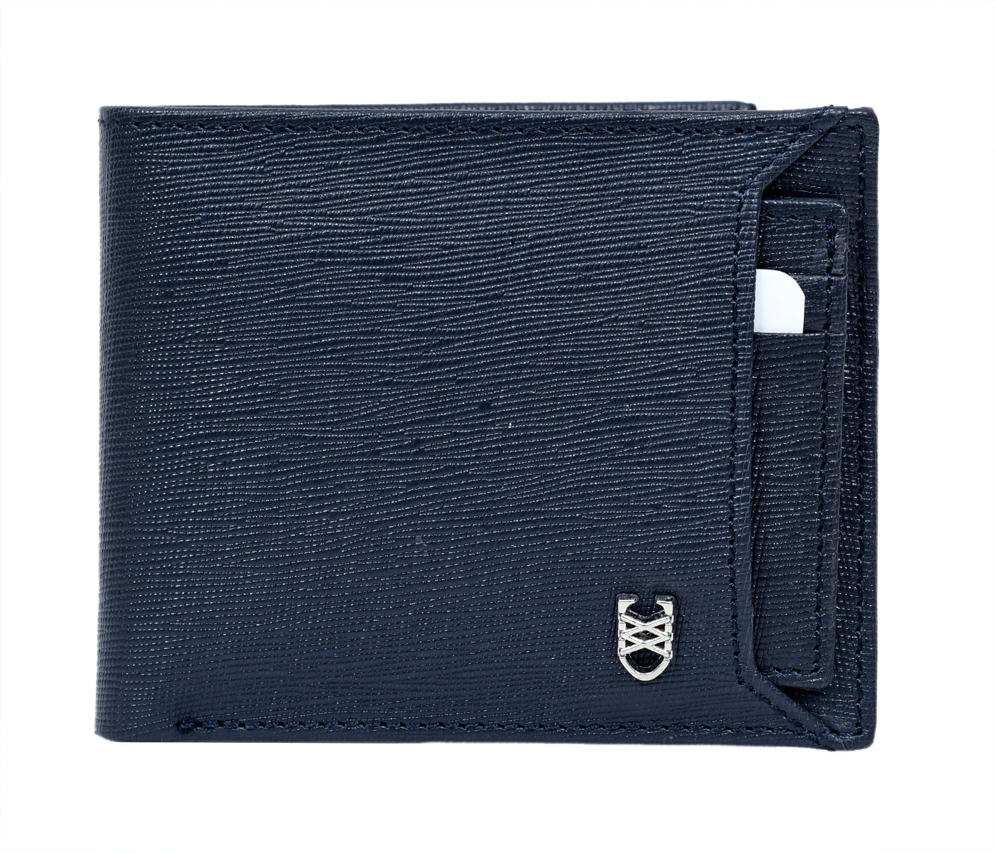 Urban Blue Saffiano Wallet