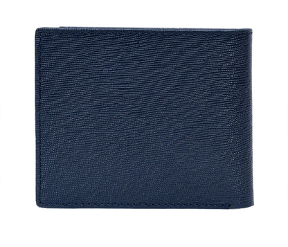 Urban Blue Saffiano Wallet