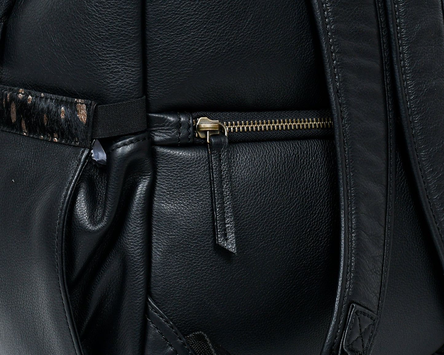 Little Lama Black Diaper Bag