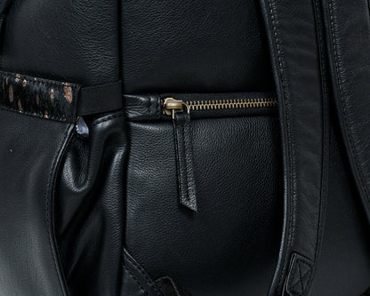 Little Lama Black Diaper Bag