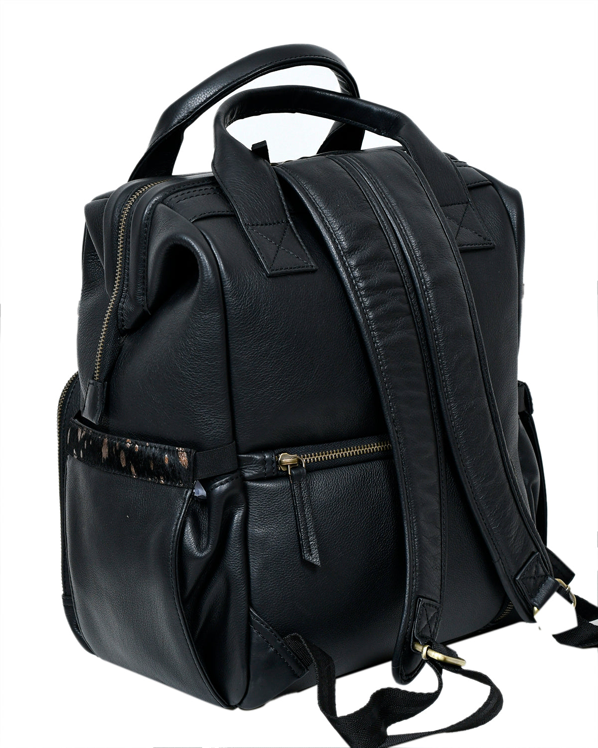 Little Lama Black Diaper Bag