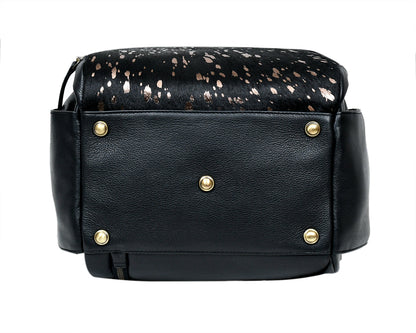 Little Lama Black Diaper Bag