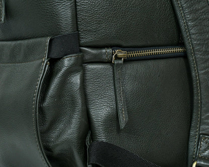 Little Lama Olive Diaper Bag