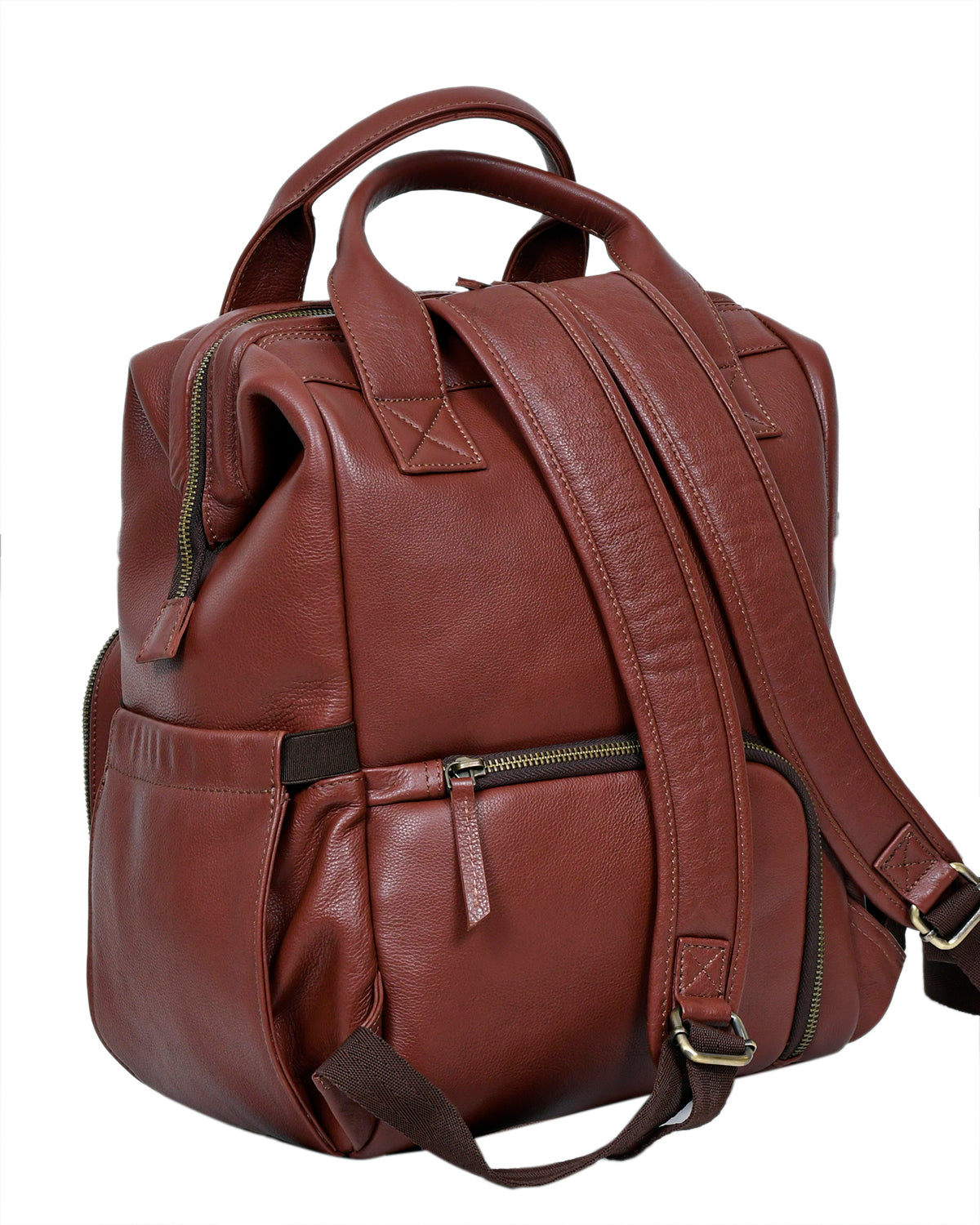 Little Lama Tan Diaper Bag