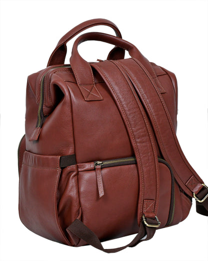 Little Lama Tan Diaper Bag