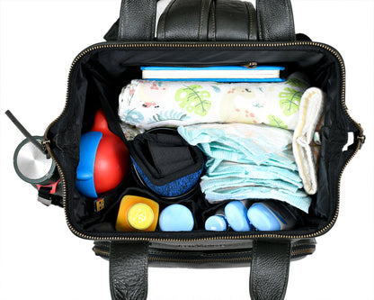 Little Lama Olive Diaper Bag