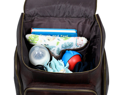 Mama Bear Brown Diaper Bag