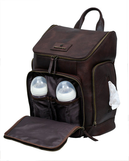 Mama Bear Brown Diaper Bag