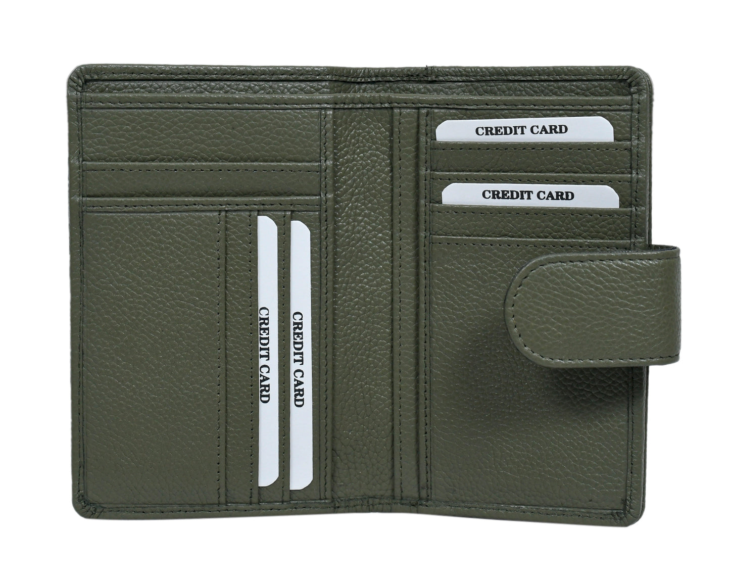 Olive Elegance  Hand Wallet