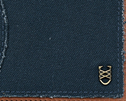 BlueSaddle Canvas Leather Wallet