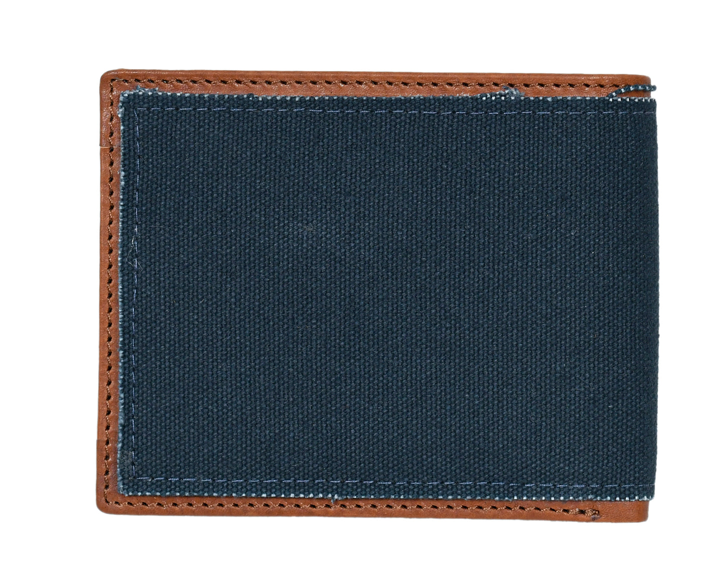 BlueSaddle Canvas Leather Wallet