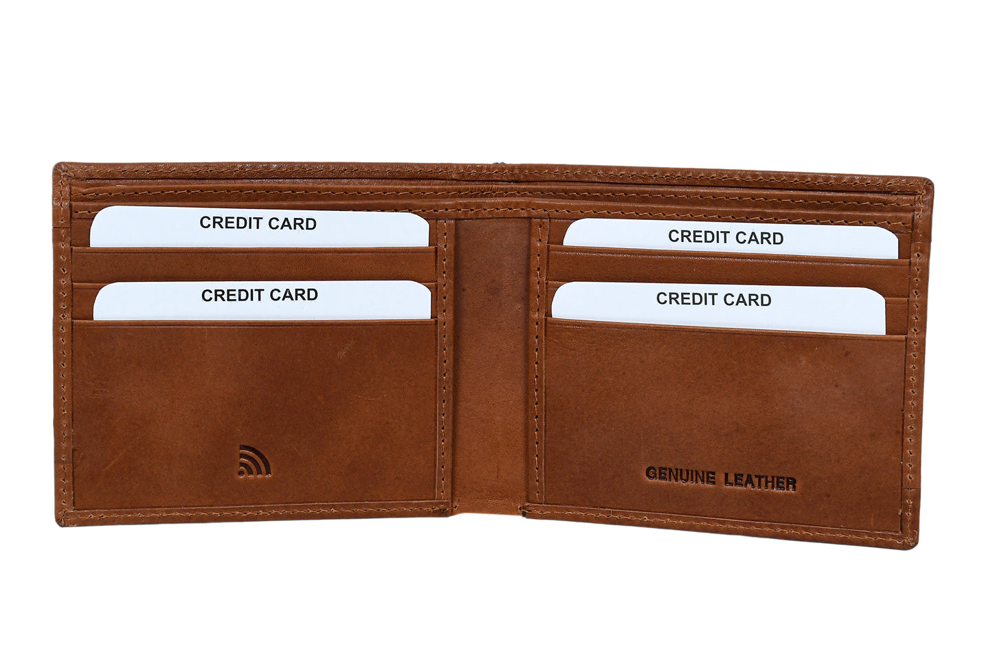 BlueSaddle Canvas Leather Wallet