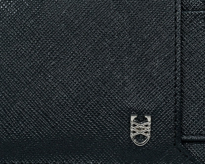Urban Black Saffiano Wallet