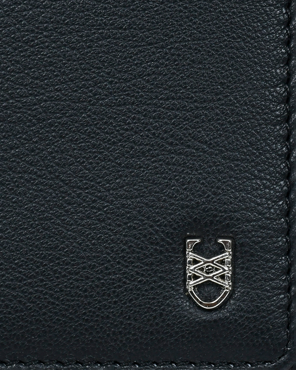 Jet Black Nappa Card Wallet