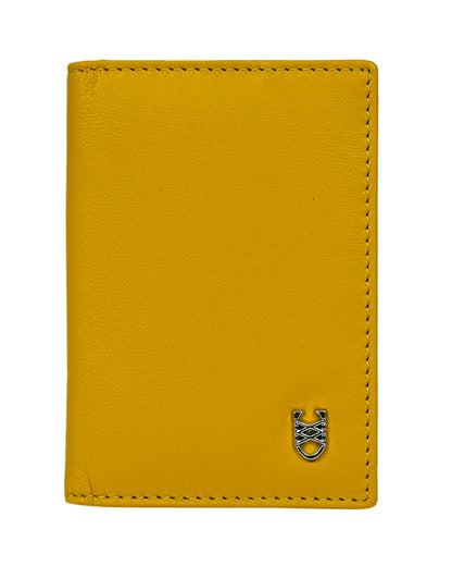 GoldenEdge Slim Leather Wallet