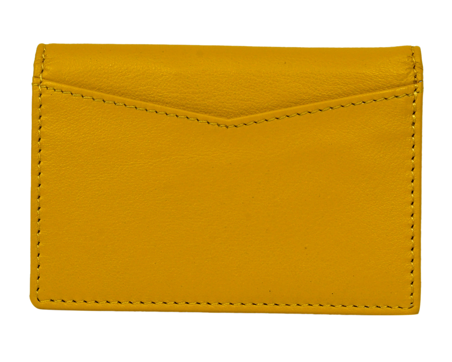 GoldenEdge Slim Leather Wallet