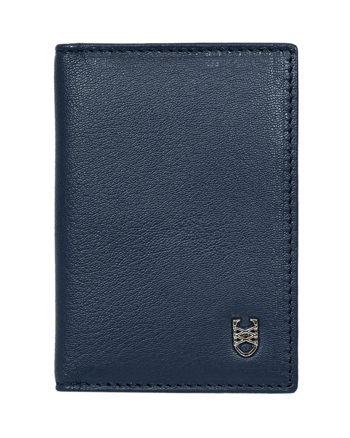 Midnight Blue Slim Leather Wallet