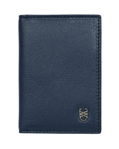 Midnight Blue Slim Leather Wallet