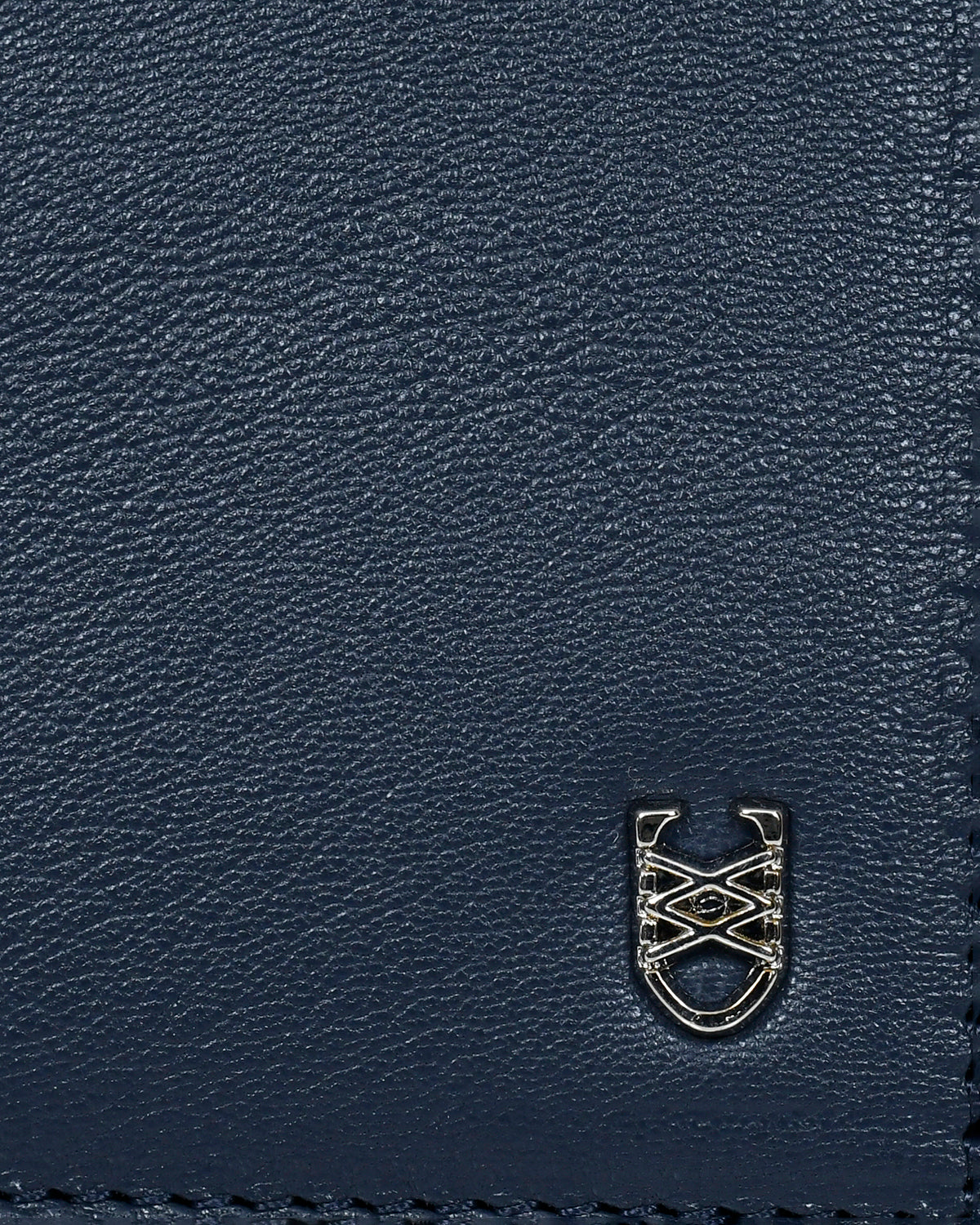 Midnight Blue Slim Leather Wallet