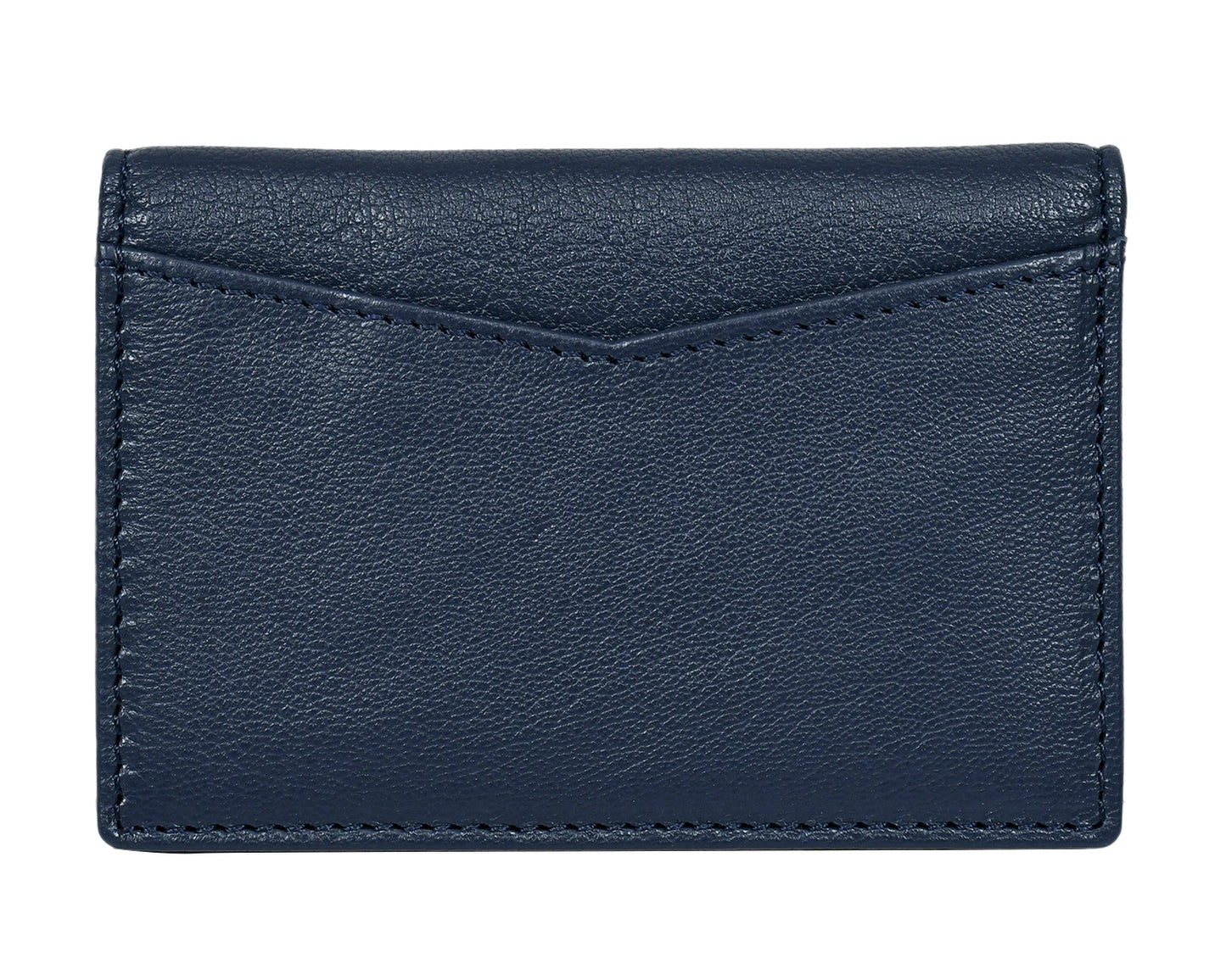 Midnight Blue Slim Leather Wallet