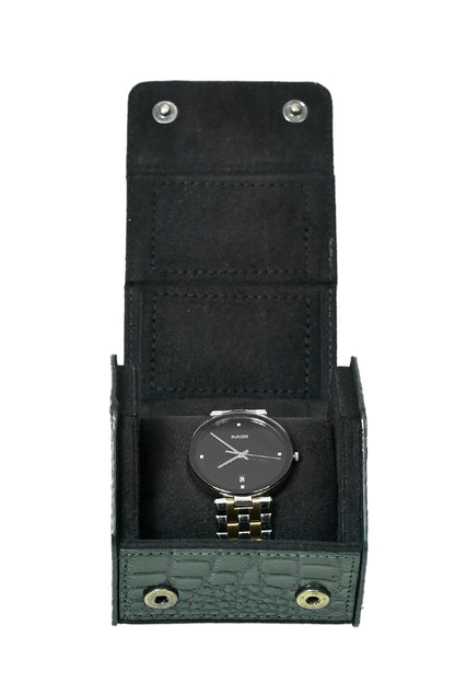 EmeraldCroco Luxury Watch Case