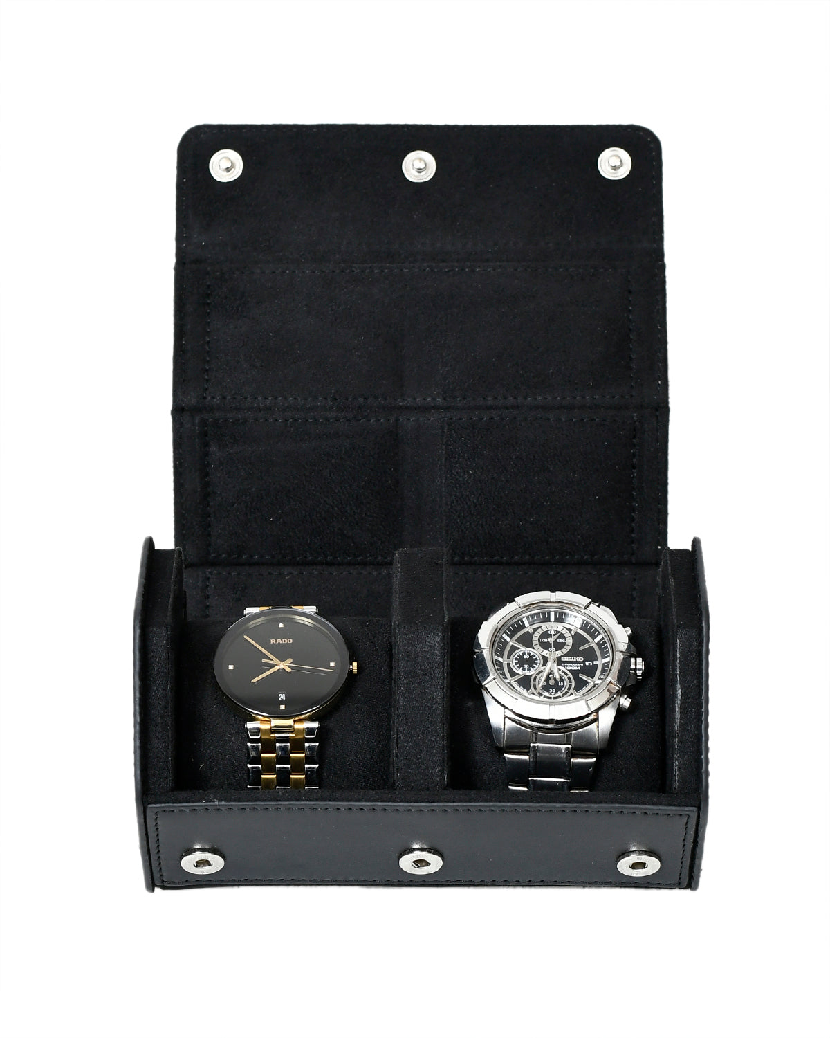 Black Duo Premium Watch Case