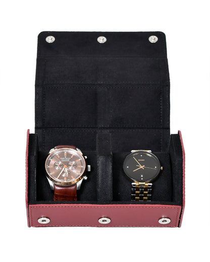 Crimson Duo Premium Watch Case
