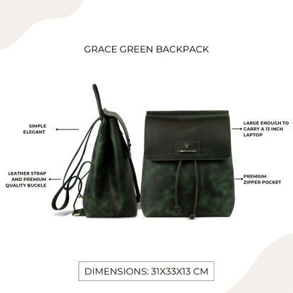 Grace Green Backpack