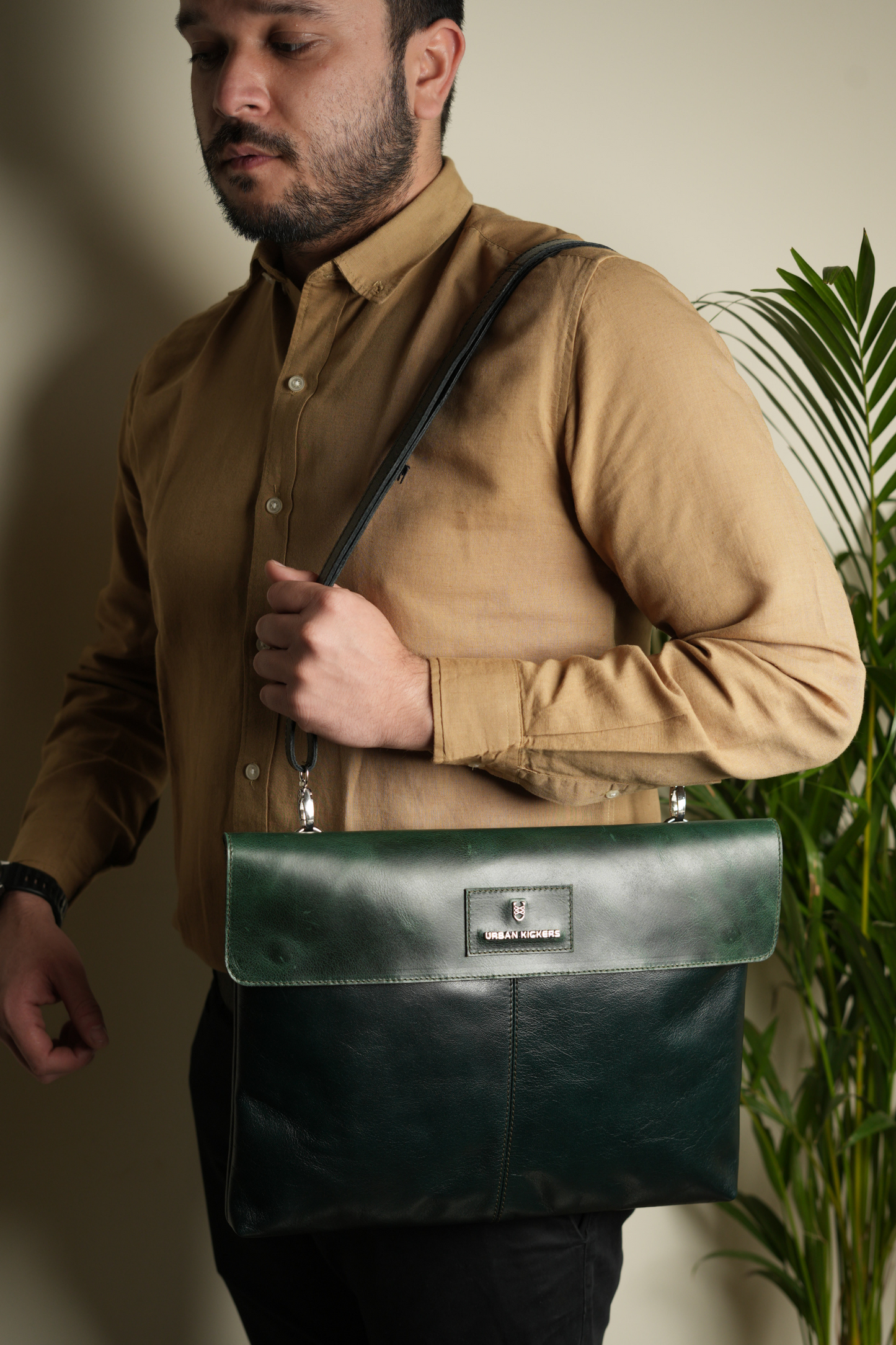 Glide Wrap Green Laptop Sleeve