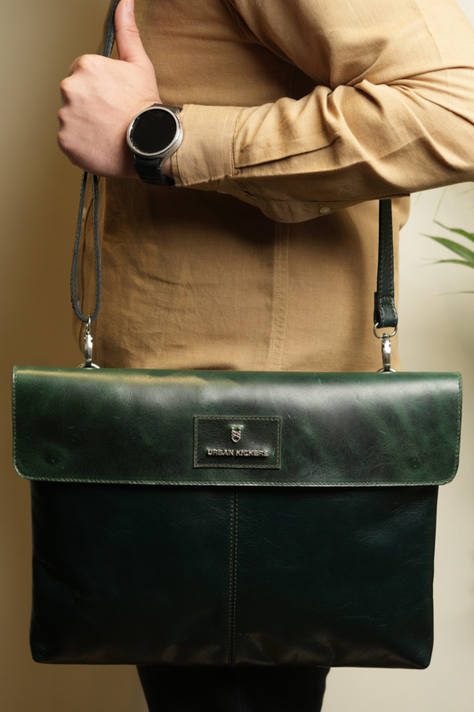 Glide Wrap Green Laptop Sleeve