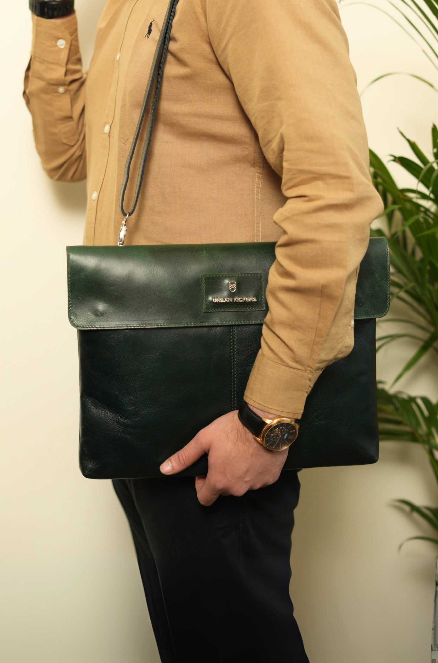 Glide Wrap Green Laptop Sleeve